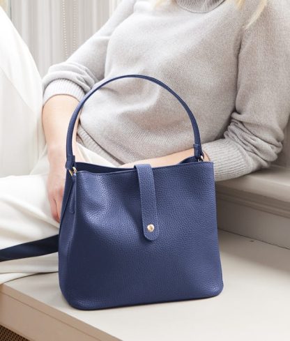 Navy Handbag