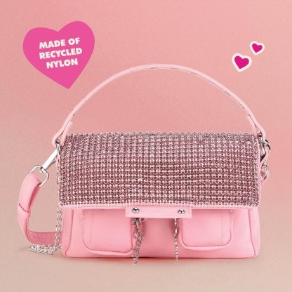 Núnoo Women's x Barbie Small Honey Crystal Bag - Pink