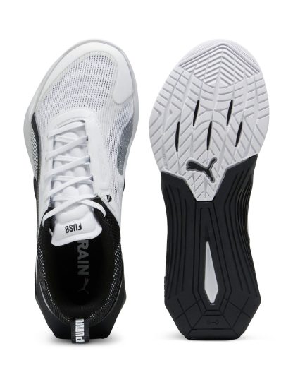 Puma Women's Fuse 3.0 Trainers - 5 - White/Black, Black Mix,White/Black