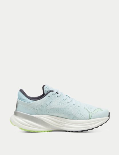 Puma Women's Magnify NITRO 2 Trainers - 6.5 - Duck Egg, Black,Duck Egg