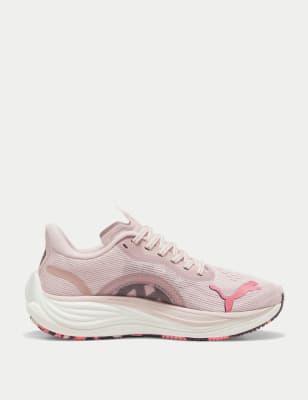 Puma Women's Velocity Nitro 3 Hypnotic Rush Trainers - 7 - Pink Mix, Pink Mix