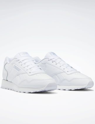 Reebok Women's Glide Leather Trainers - 6 - White, White,White Mix