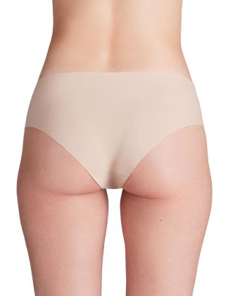 Under Armour Women's 3pk Pure Stretch No Show Hipster Knickers - L - Beige, Beige,Black