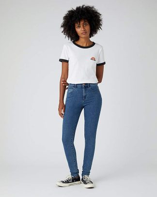 Wrangler Hi Rise Skinny Jeans