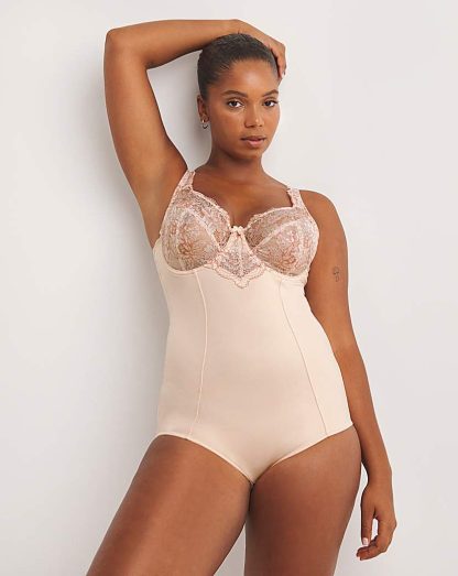 Ella Lace Firm Control Blush Bodyshaper