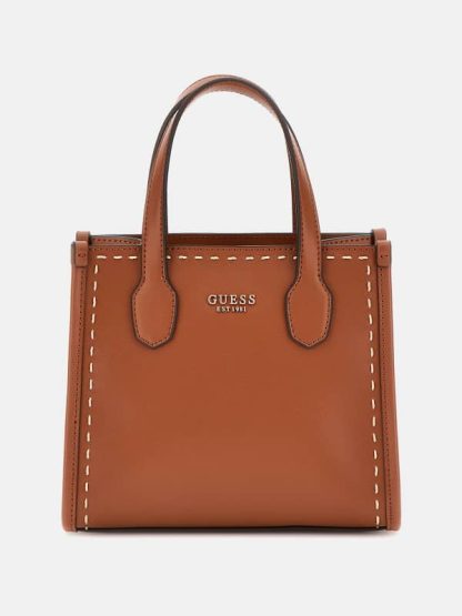 Guess Silvana Stitch Mini Handbag