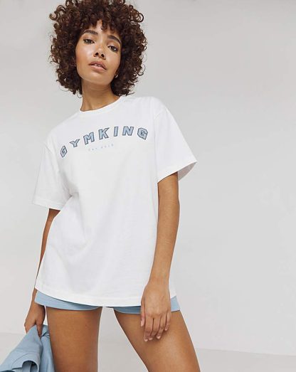 Gym King Shadow Boyfriend T-Shirt