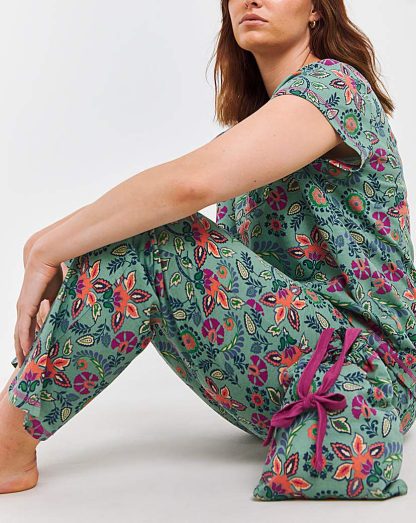 Joe Browns Floral Print PJ in a Bag