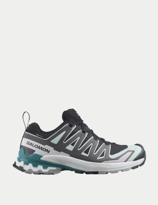 Salomon Women's XA Pro 3D V9 Gore-Tex Trail Trainers - 6 - Black Mix, Black Mix,Black/Black,Teal Mix,Purple Mix,Burgundy Mix