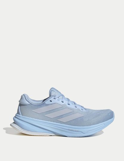 Adidas Women's Supernova Rise Running Trainers - 6 - Light Blue, White Mix,Putty,Light Blue