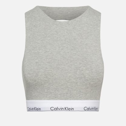 Calvin Klein Modern Stretch-Jersey Unlined Bralette - L