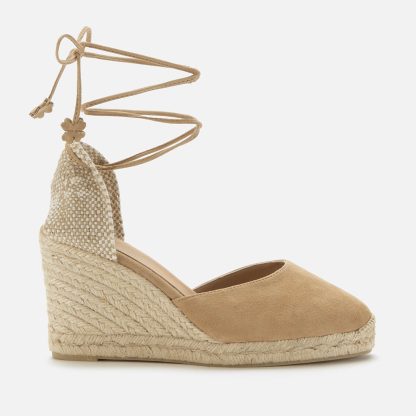 Castañer Women's Carina Suede Espadrille Sandals - UK 3