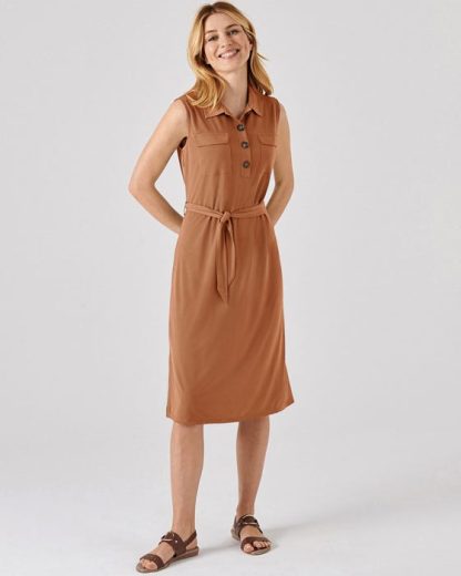 Damart Jersey Shirt Dress