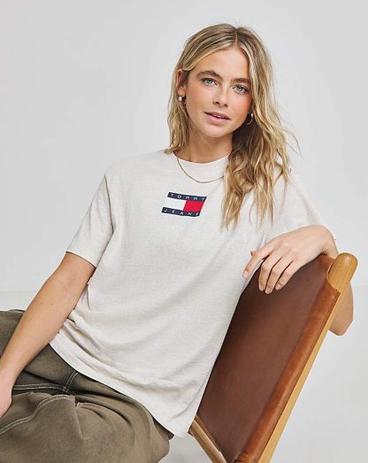 Tommy Jeans Melange Flag Tee