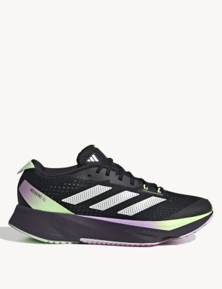 Adidas Women's ADIZERO SL Running Trainers - 6 - Black Mix, Black Mix,Magenta