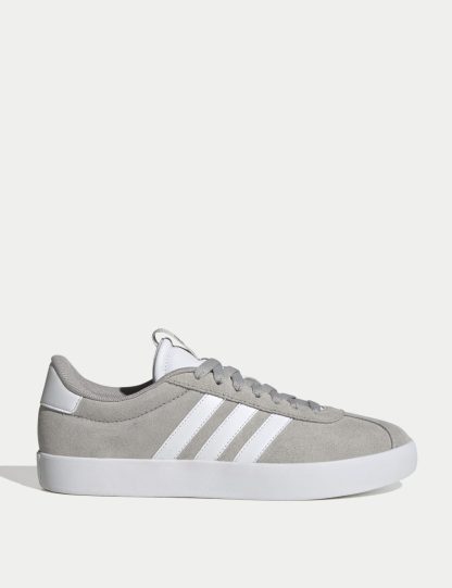 Adidas Women's VL Court 3.0 Trainers - 6 - Medium Grey Mix, Black Mix,Medium Grey Mix