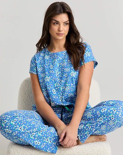 Joe Browns PJ's in a Bag Ditsy Print