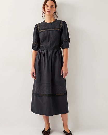 Monsoon Odilia Broderie Midi Dress