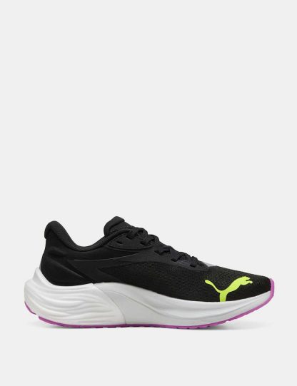 Puma Women's Electrify Nitro 4 Running Trainers - 6 - Black/Black, Black/Black,Black Mix