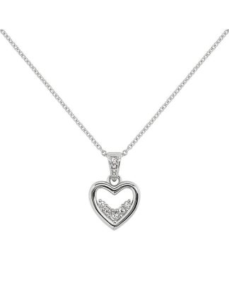 Radley Silver Stone Set Charm Necklace