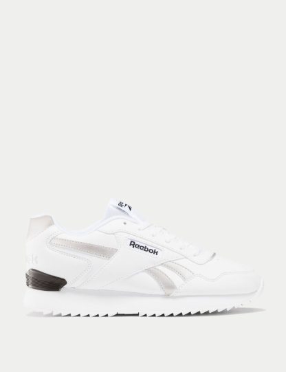 Reebok Women's Glide Ripple Clip Trainers - 3.5 - White/Black, White/Black