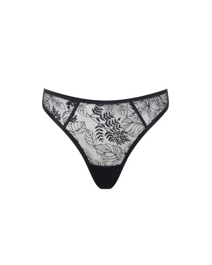 Bluebella Seraphim High-Waist Thong Black