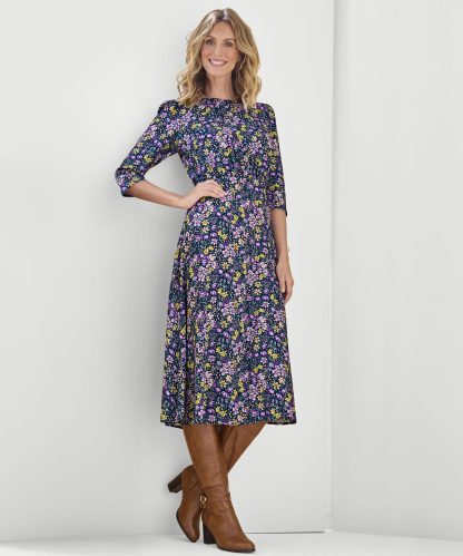 Damart Floral Print Dress