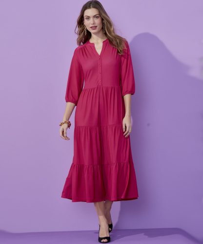 Damart Tiered Dress