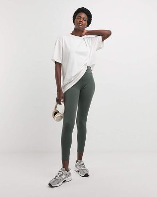 Gym King 365 Leggings Green - Gym King - Size: 10