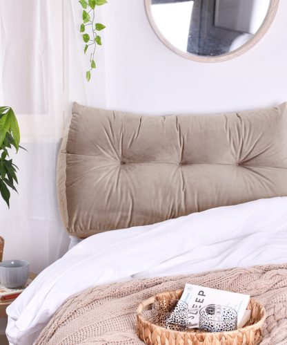 Headboard wedge pillow
