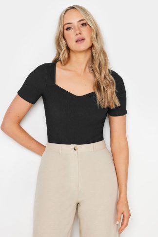 Lts Tall Black Bodysuit 22-24 Lts | Tall Women's Basic Tops