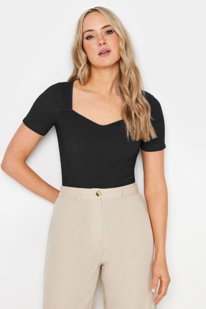 Lts Tall Black Bodysuit 22-24 Lts | Tall Women's Basic Tops