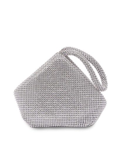 Paradox London Dua Pouch Handbag Silver - Paradox London