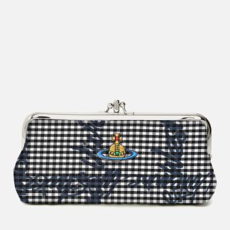 Vivienne Westwood Gingham Double Frame Purse