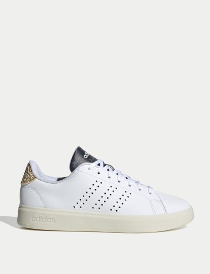 Adidas Women's Advantage 2.0 Trainers - 4 - White/Black, White/Black