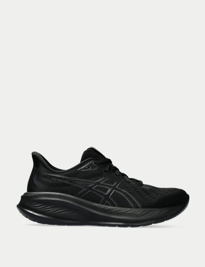 Asics Women's GEL-CUMULUS 26 Trainers - 3 - Black/Black, Black/Black,Black