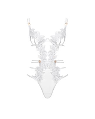 Bluebella Ophelia Open Bodysuit White