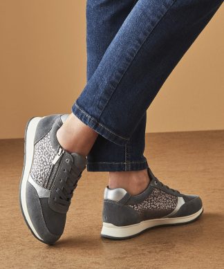 Damart Amortyl Animal Print Trainers