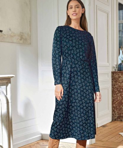 Damart Draped Front Dress