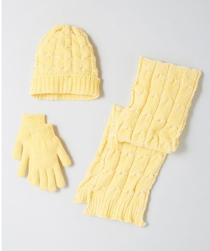 Damart Hat, Scarf & Glove Set