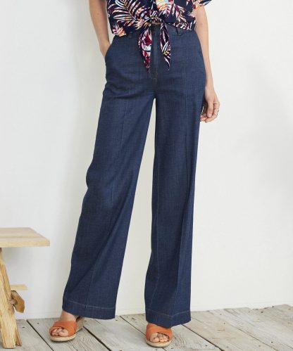 Damart Wide-leg Jeans