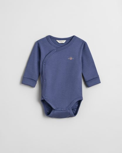 GANT Kids Baby Shield Long Sleeve Bodysuit (68)