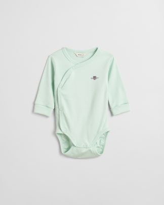 GANT Kids Baby Shield Long Sleeve Bodysuit (74)
