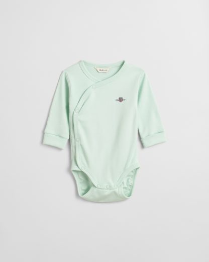 GANT Kids Baby Shield Long Sleeve Bodysuit (74)