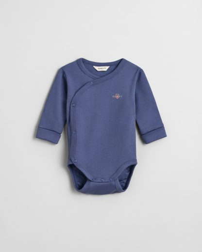 GANT Kids Baby Shield Long Sleeve Bodysuit (80)