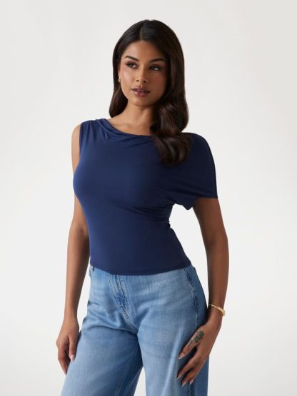 Guess Off-Shoulder Stretch Top