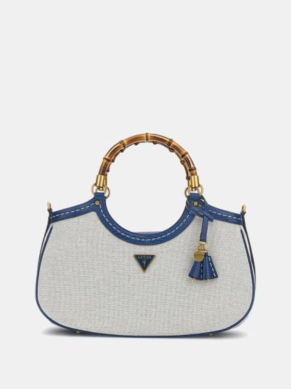 Guess Zabry Handbag With Croc-Print Details