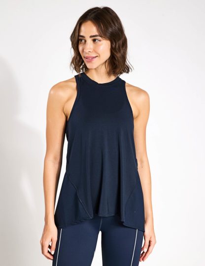Lilybod Women's Kendall Modal Rich Relaxed Vest Top - Dark Blue, Bright Blue,Dark Blue,Pink,Dark Khaki