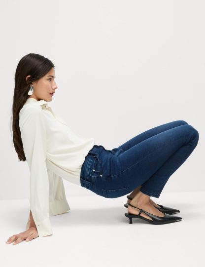M&S Collection Women's Ivy Skinny Jeans - 16REG - Dark Indigo, Light Indigo,Mid Blue,Black Mix,Dark Indigo,White,Indigo Mix