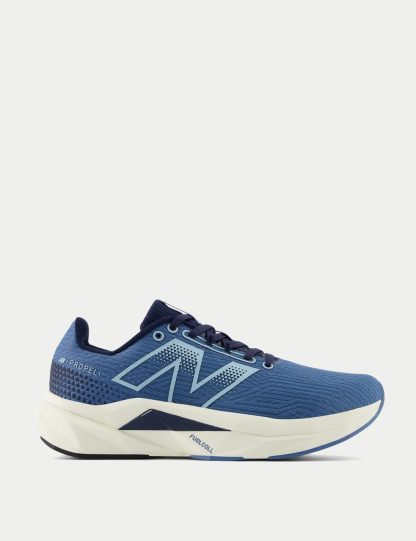 New Balance Women's FuelCell Propel V5 Trainers - Air Force Blue, Air Force Blue,Black/Black,White,Black Mix,Ivory,White Mix,Light Pink